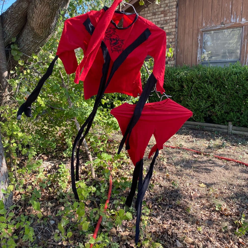 Red Ninja costume